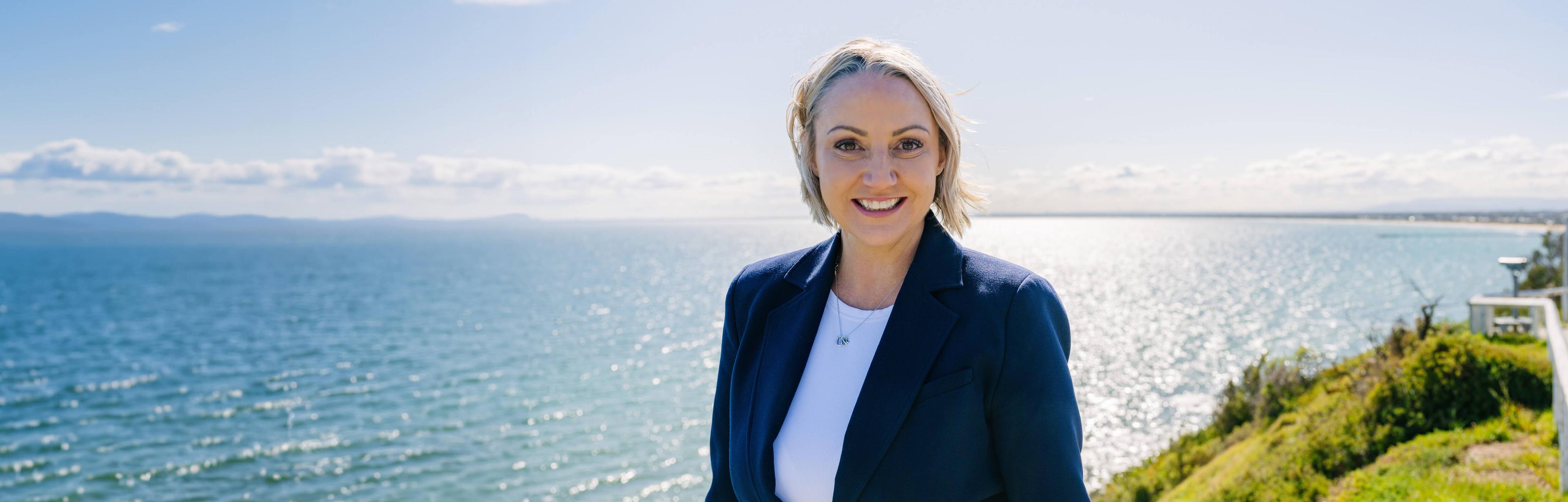 Image of Beck from Plan Partners standing at Frankston