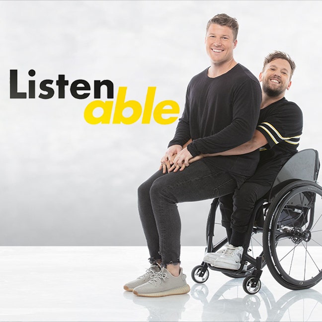 Dylan Alcott and Angus O&#39;Loughlin