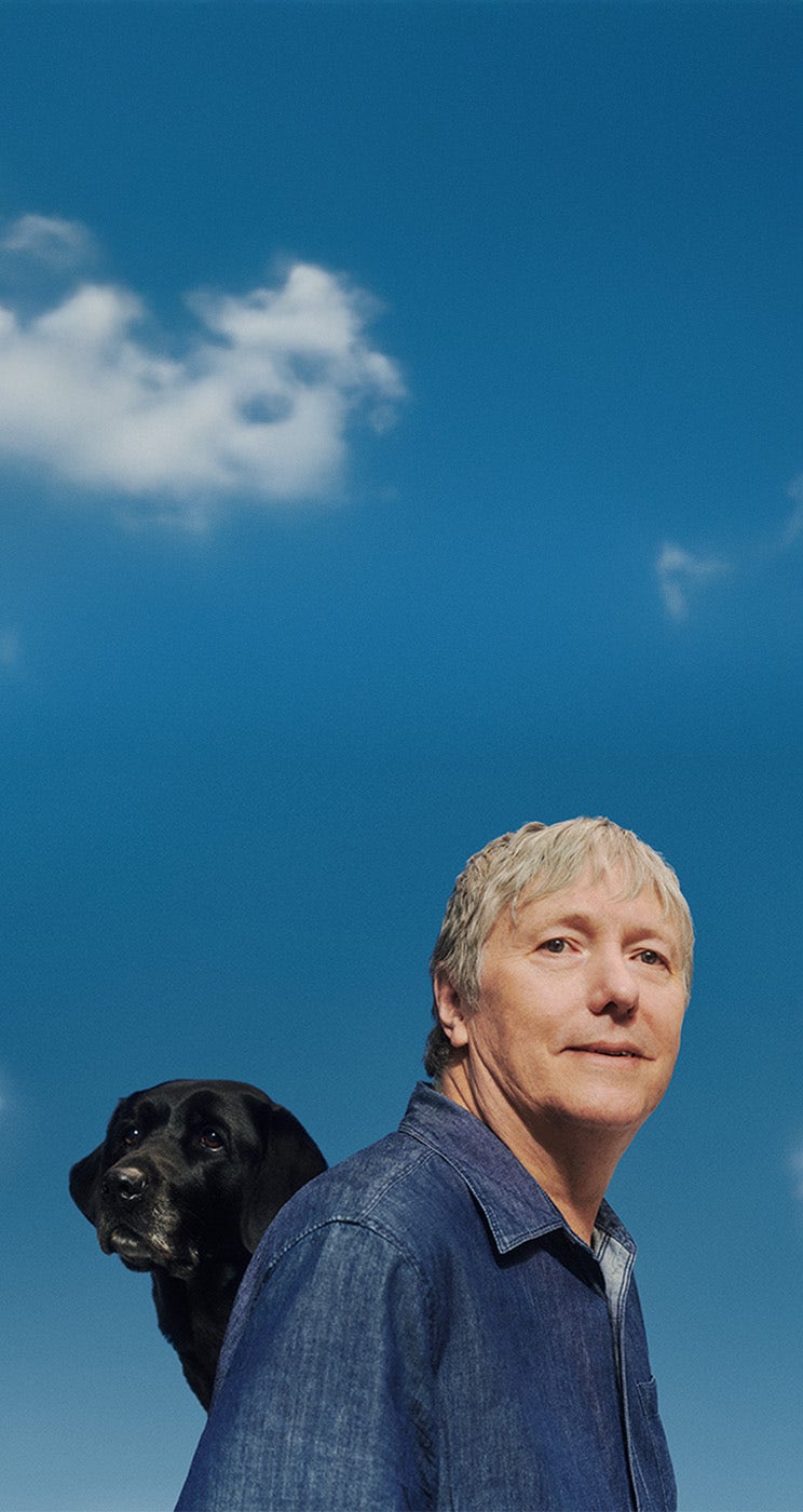 Alan with his dog