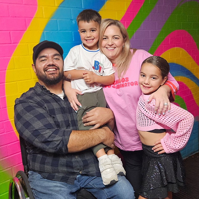 Renee, Operations Manager at Plan Partners, with her family